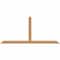 Ekena Millwork Portland Timber Gable Bracket, Western Red Cedar, 72"W x 33"H x 1 1/2"D x 3 1/2"F, 11/12 Pitch GBW072X33X0204POR00SWR - alternate 1